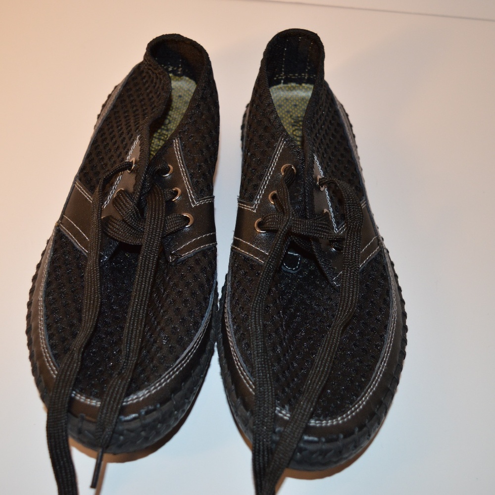 MOHEM Unisex Black Mesh Water Shoes Size EU 45